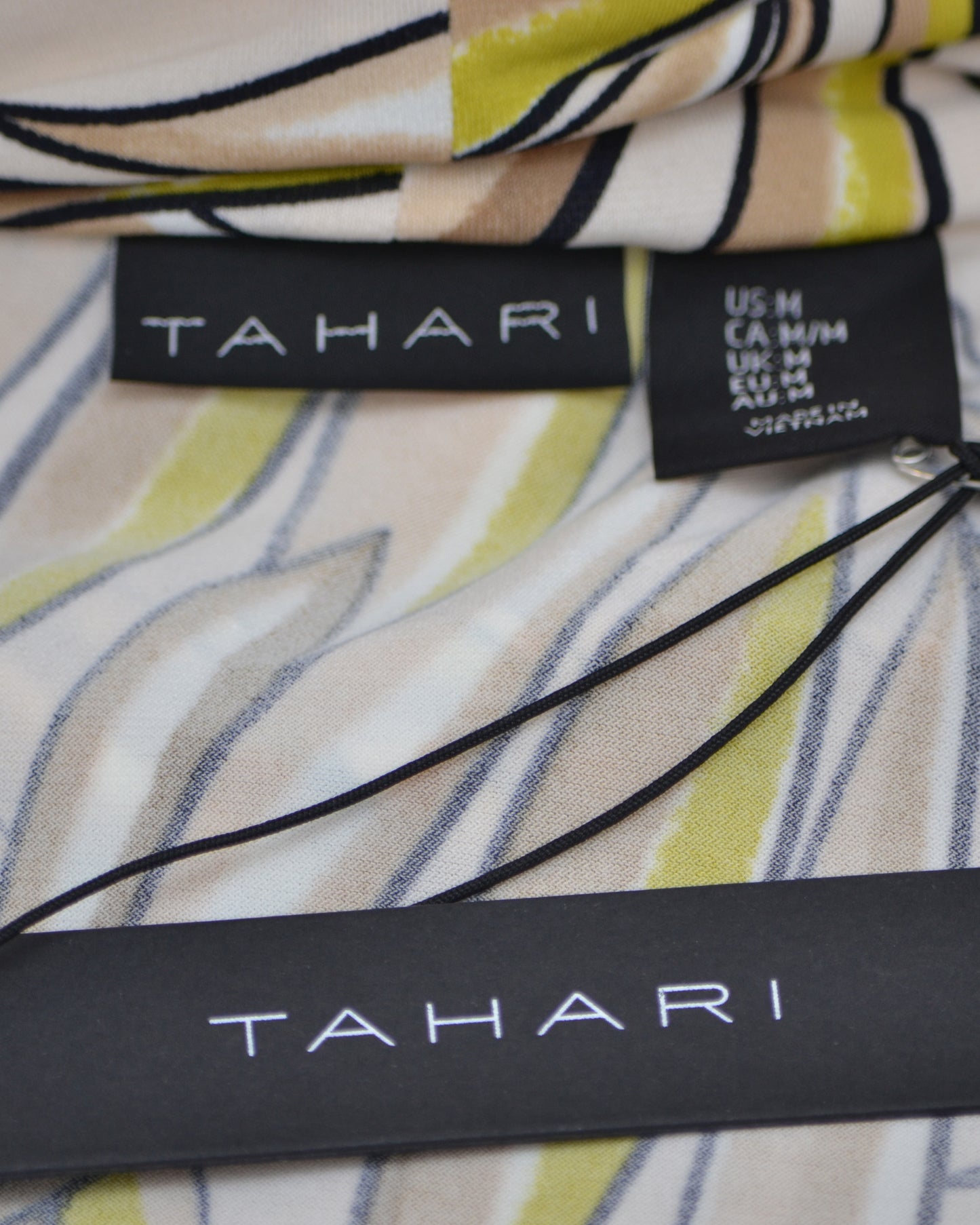 Tahari Print blouse