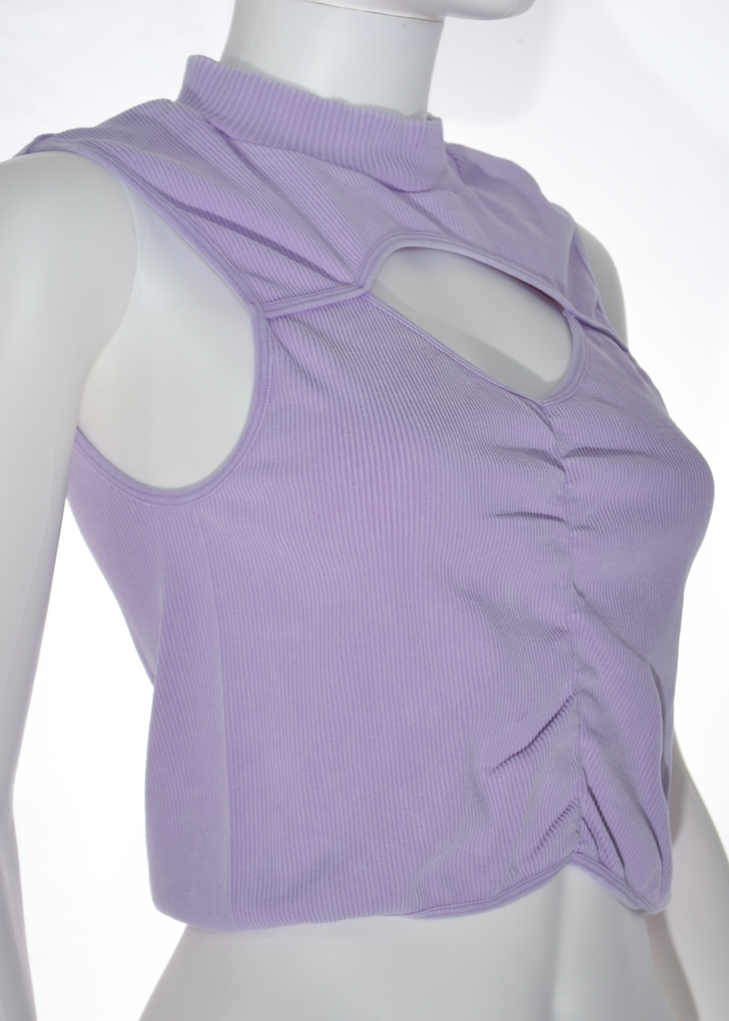 Self Esteem Mock Neck Tank