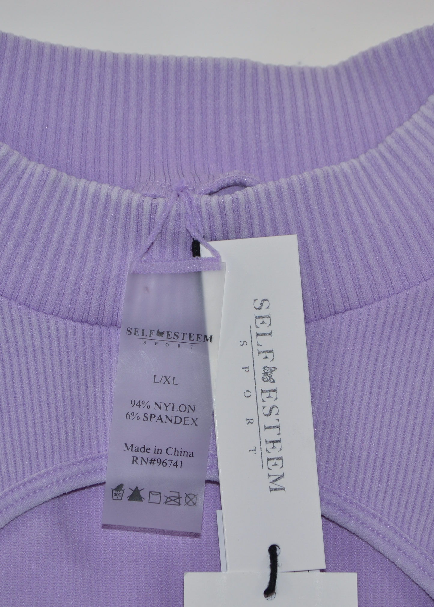 Self Esteem Mock Neck Tank