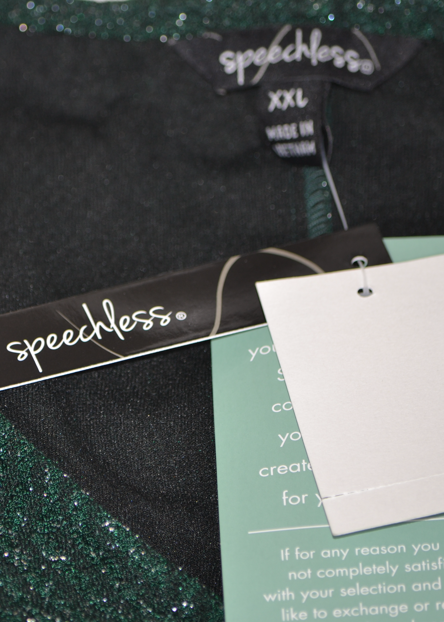 Speechless Green Dress