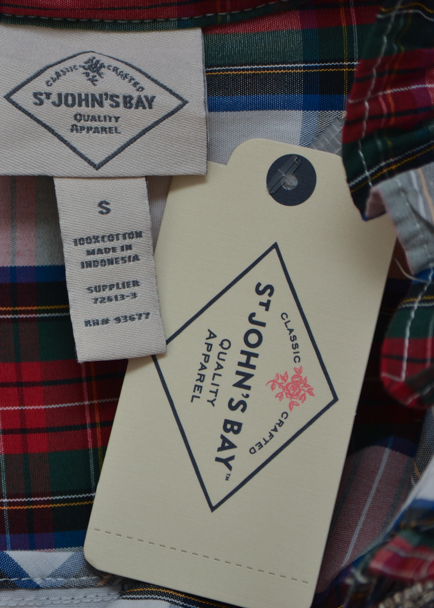 St. John's Bay Plaid Shirt