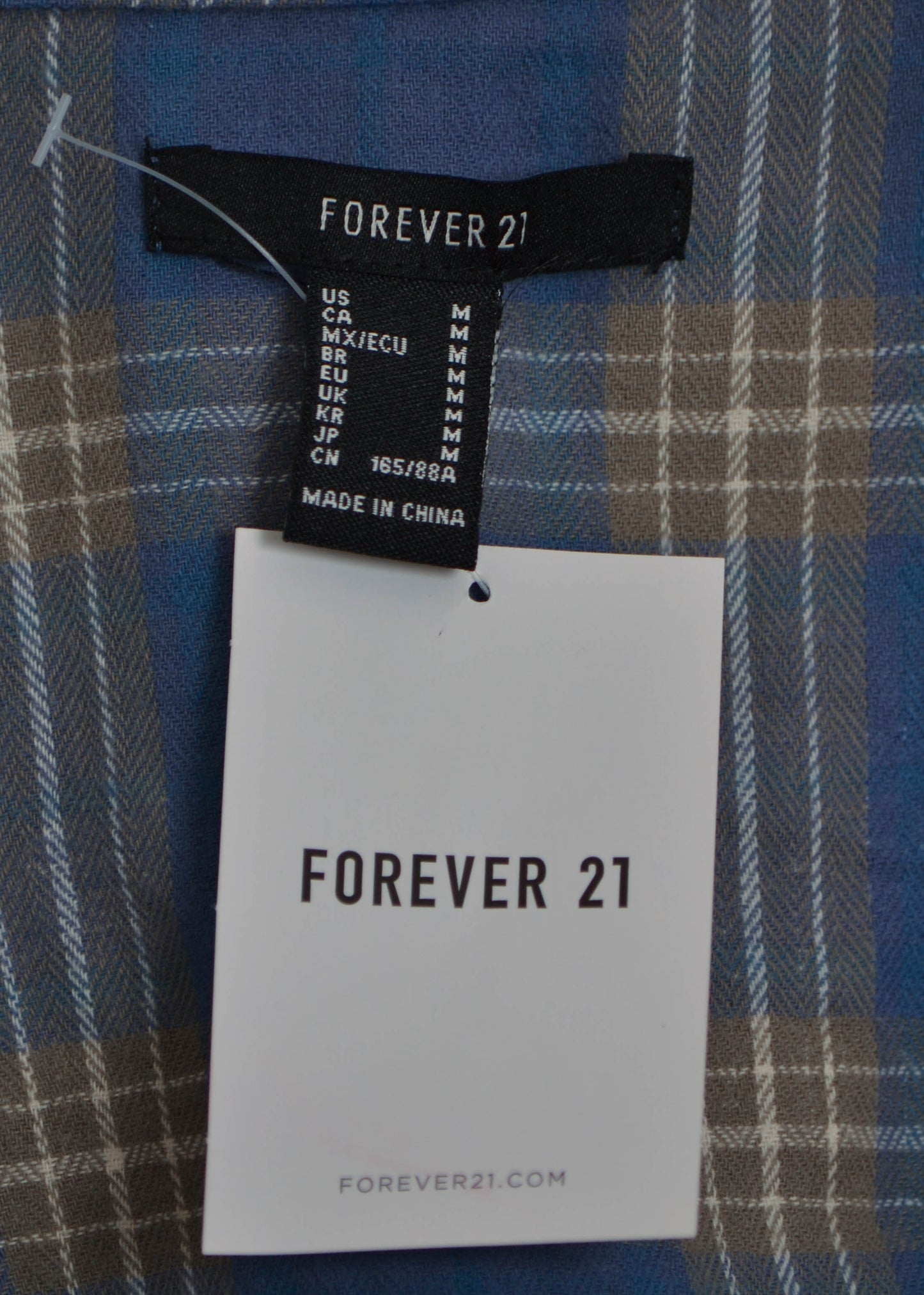 Forever 21 - M - Plaid Flannel Shirt