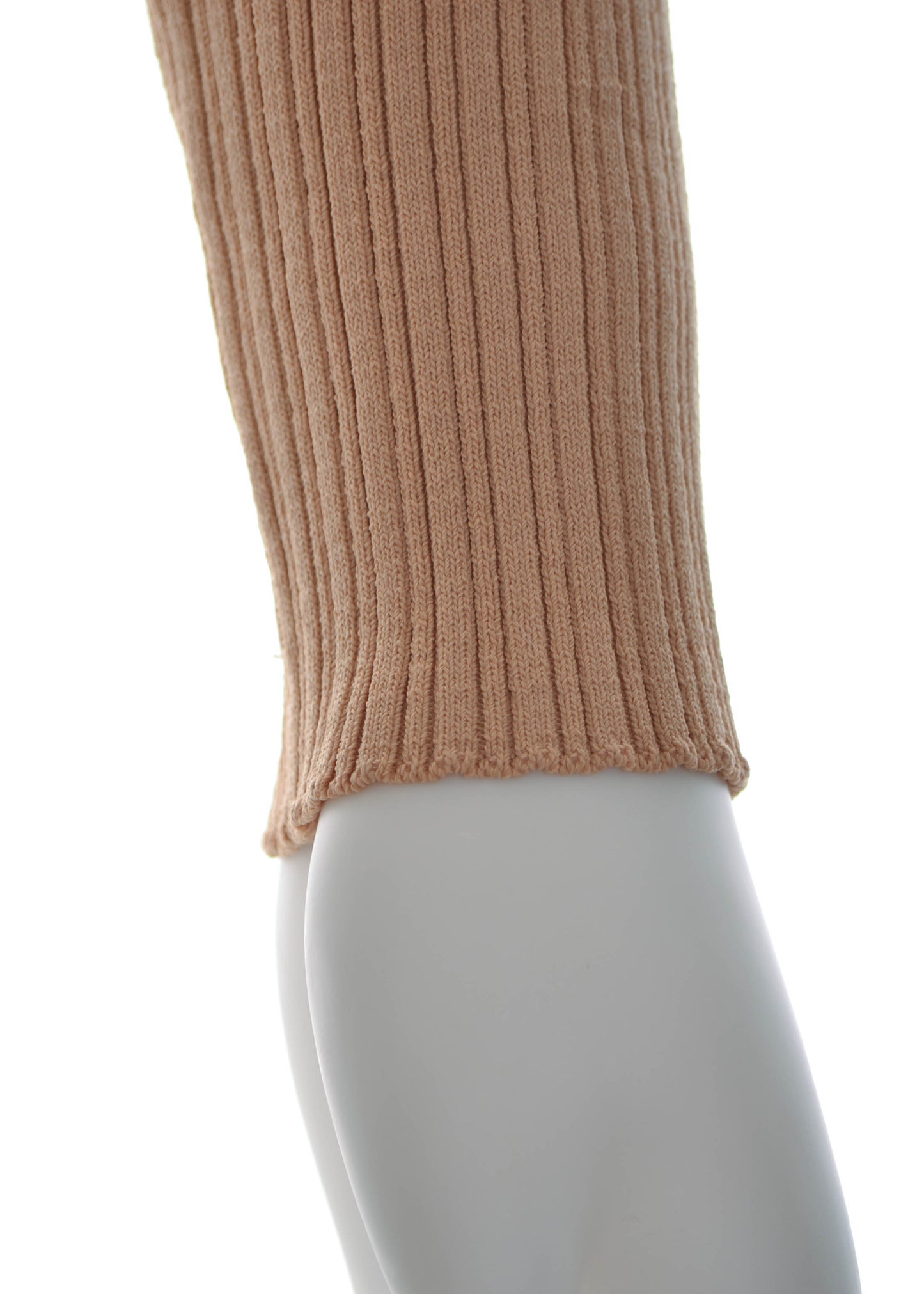 Forever 21 Sand Long Sleeve Vneck Crop Top