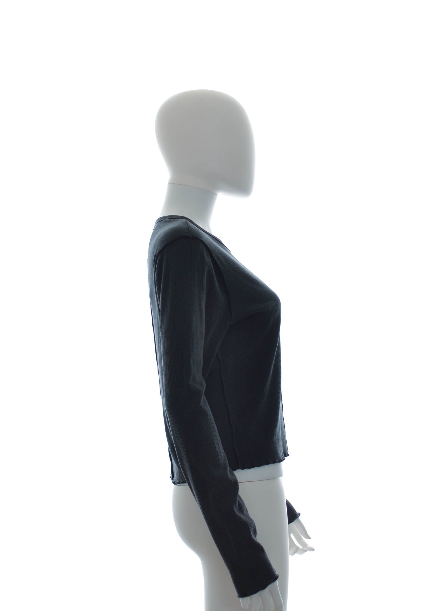 Arizona Phantom Gray Long Sleeve Round Neck Tshirt