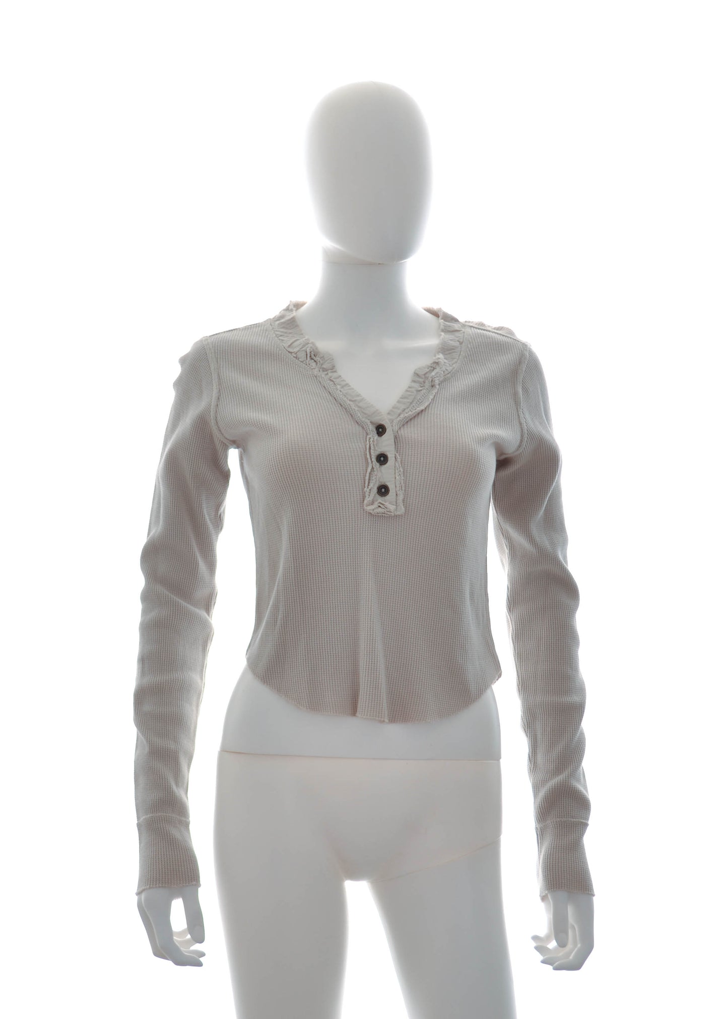 Arizona Pebble Beach Long Sleeve Waffle Knit Shirt