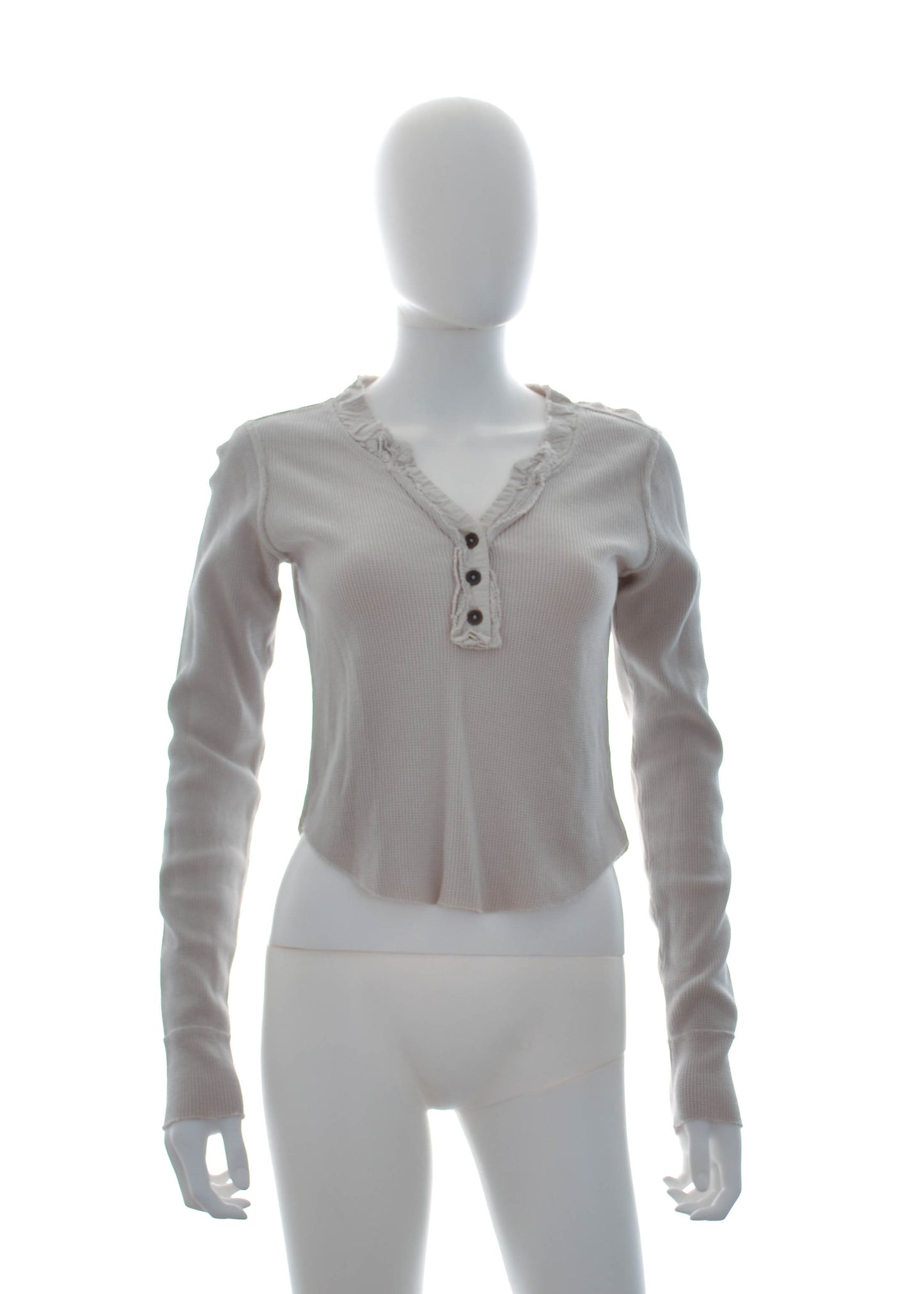 Arizona Pebble Beach Long Sleeve Waffle Knit Shirt