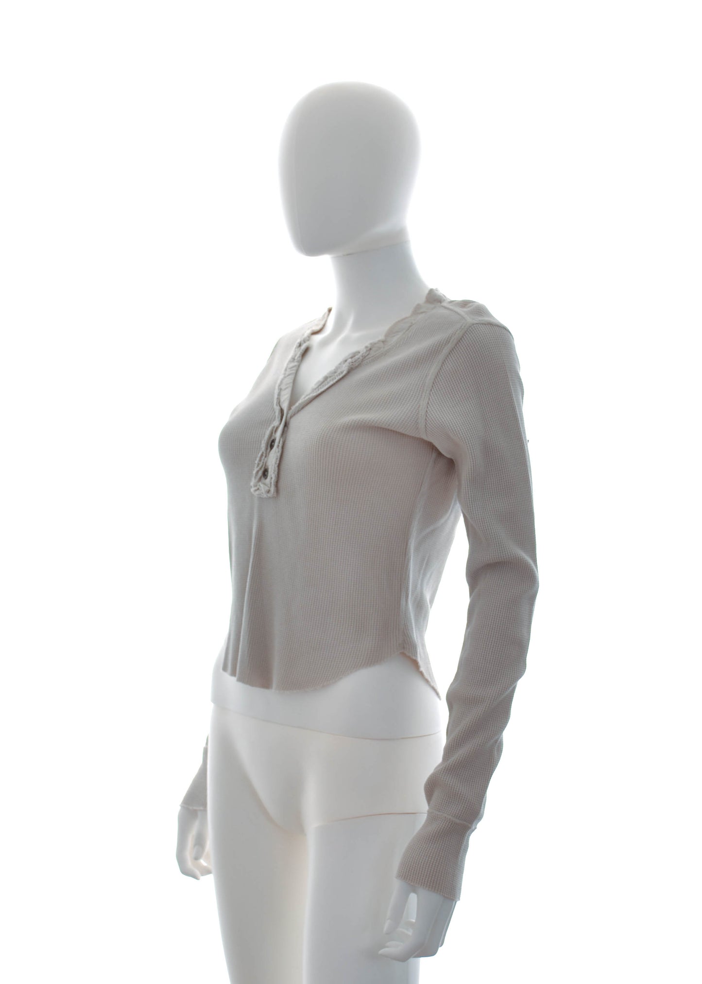 Arizona Pebble Beach Long Sleeve Waffle Knit Shirt