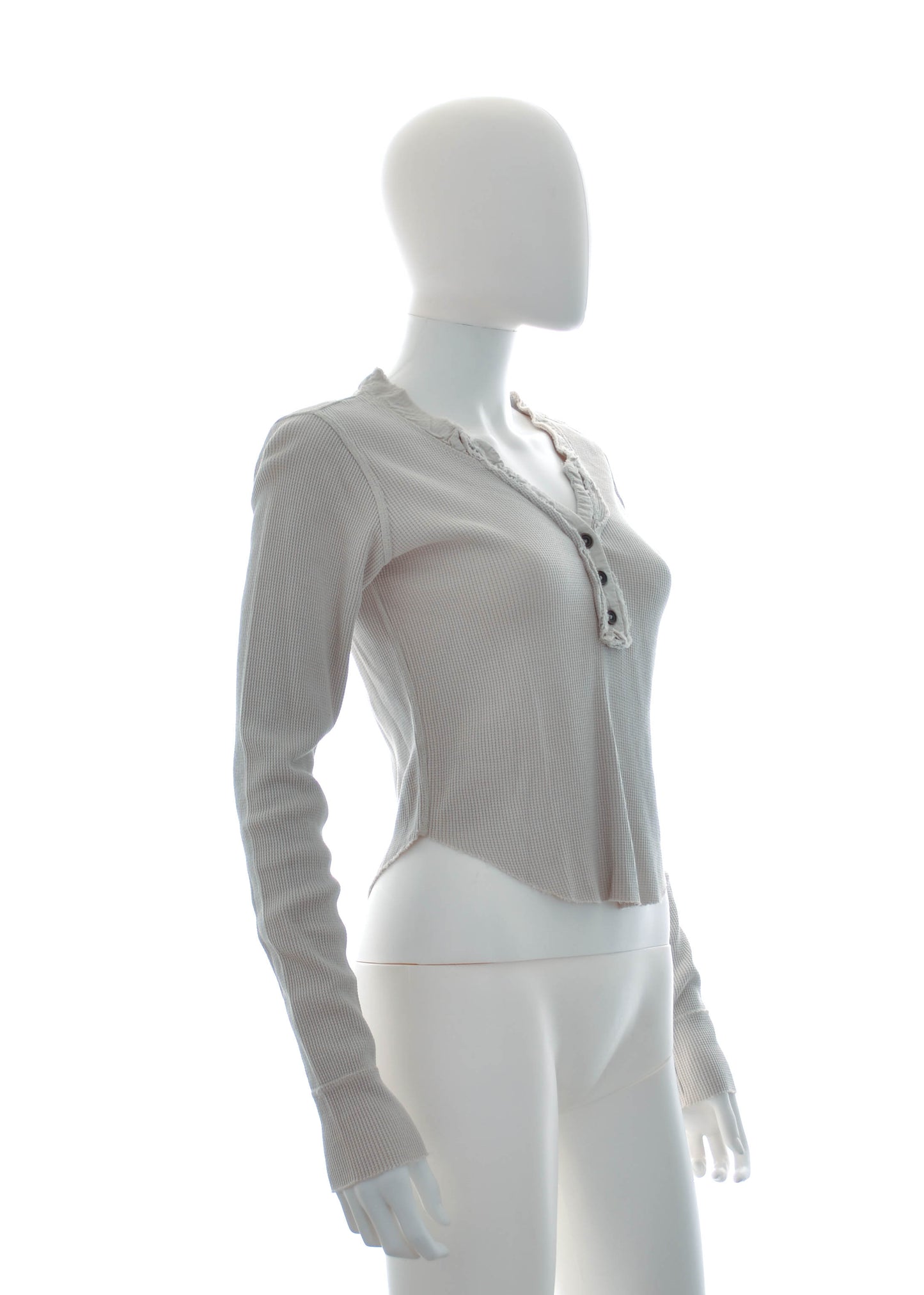 Arizona Pebble Beach Long Sleeve Waffle Knit Shirt