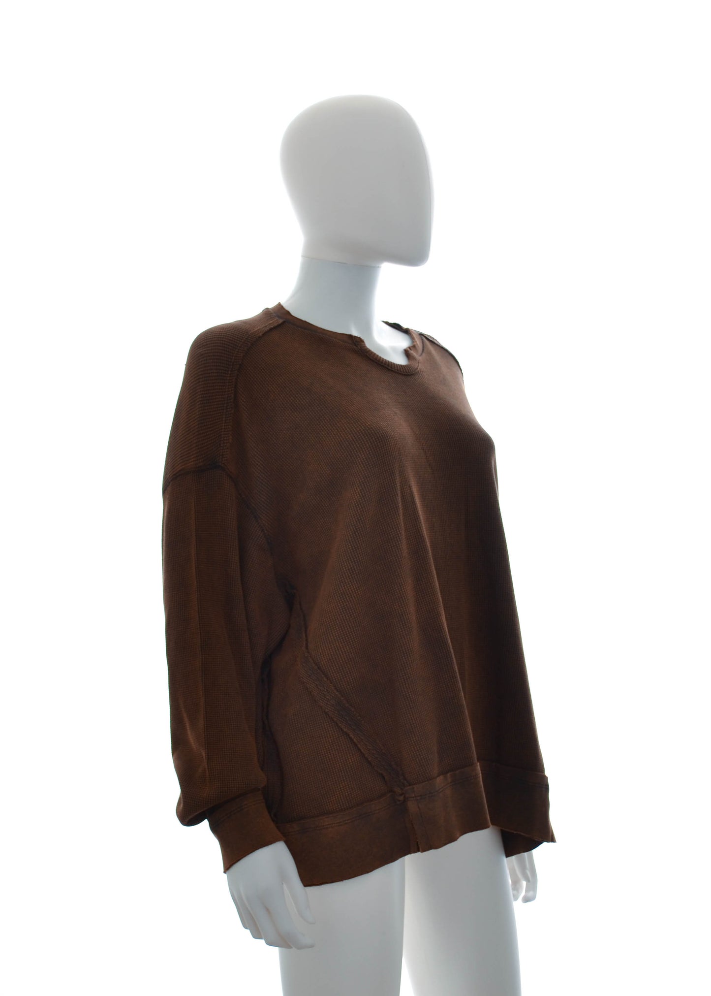 Arizona Chocolate Chip Waffle Cotton Sweatshirt