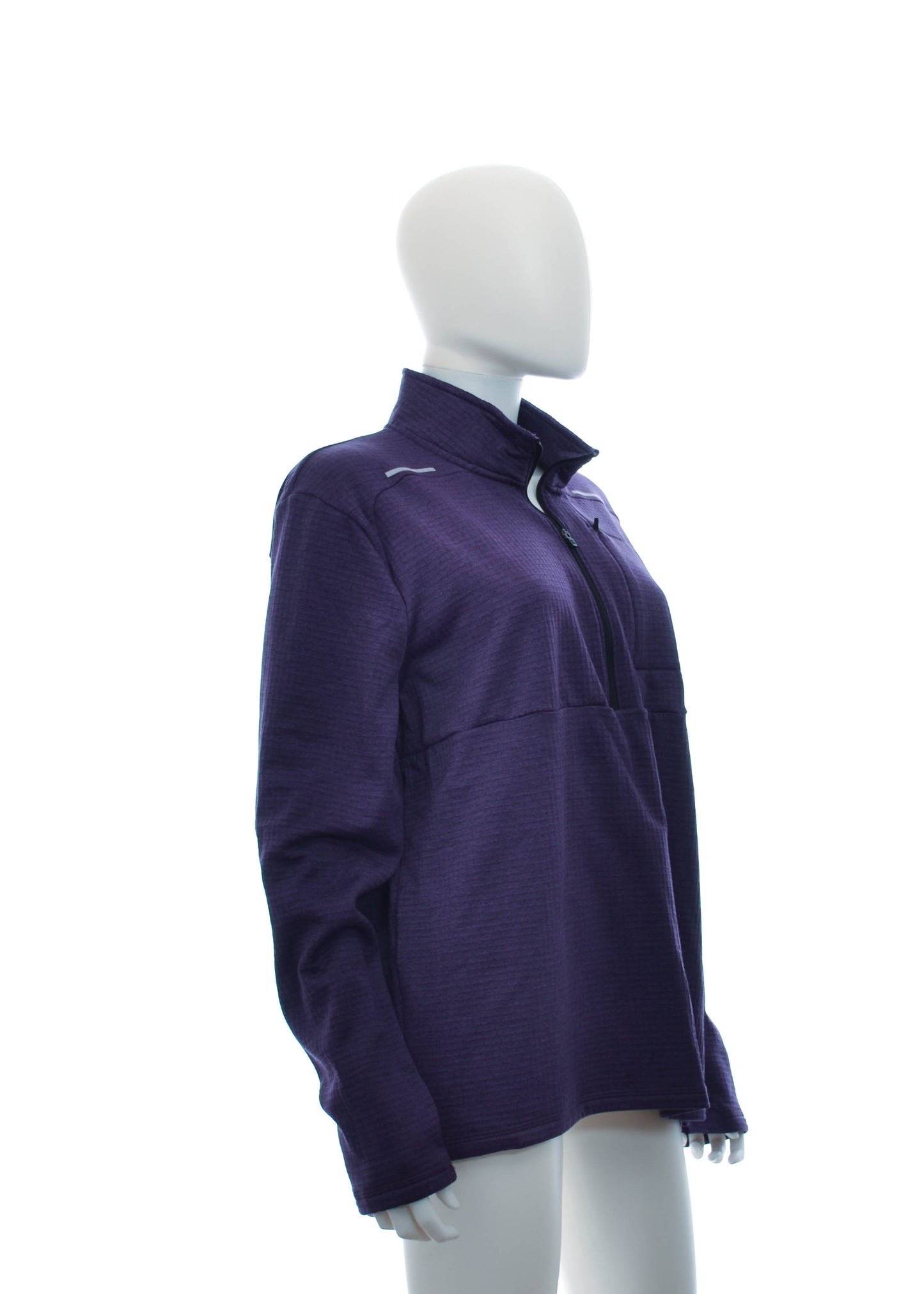 Xersion Purple Darkness Mock Neck Sweatshirt