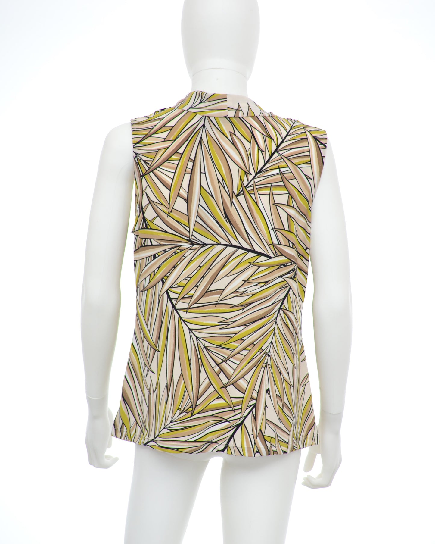 Tahari Print blouse
