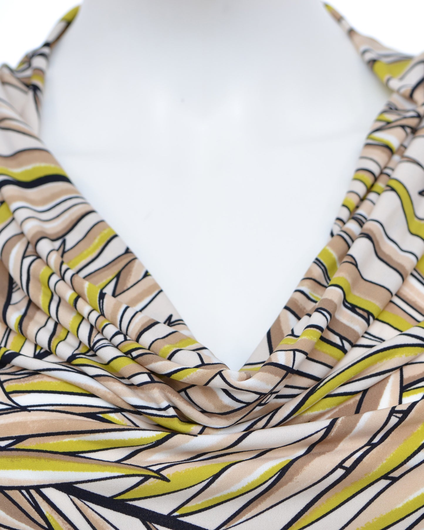 Tahari Print blouse