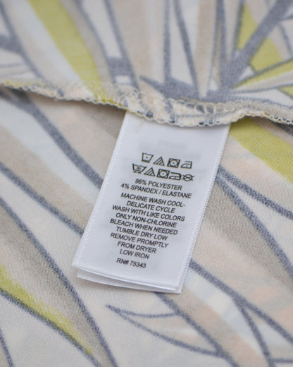 Tahari Print blouse