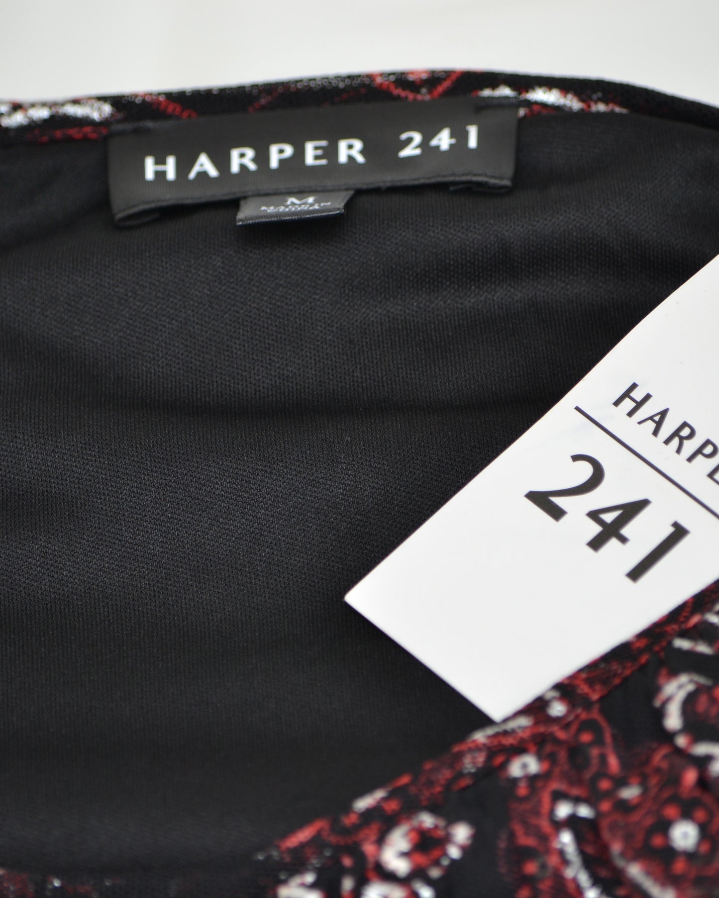 Harper241 Long sleeved sheer blouse