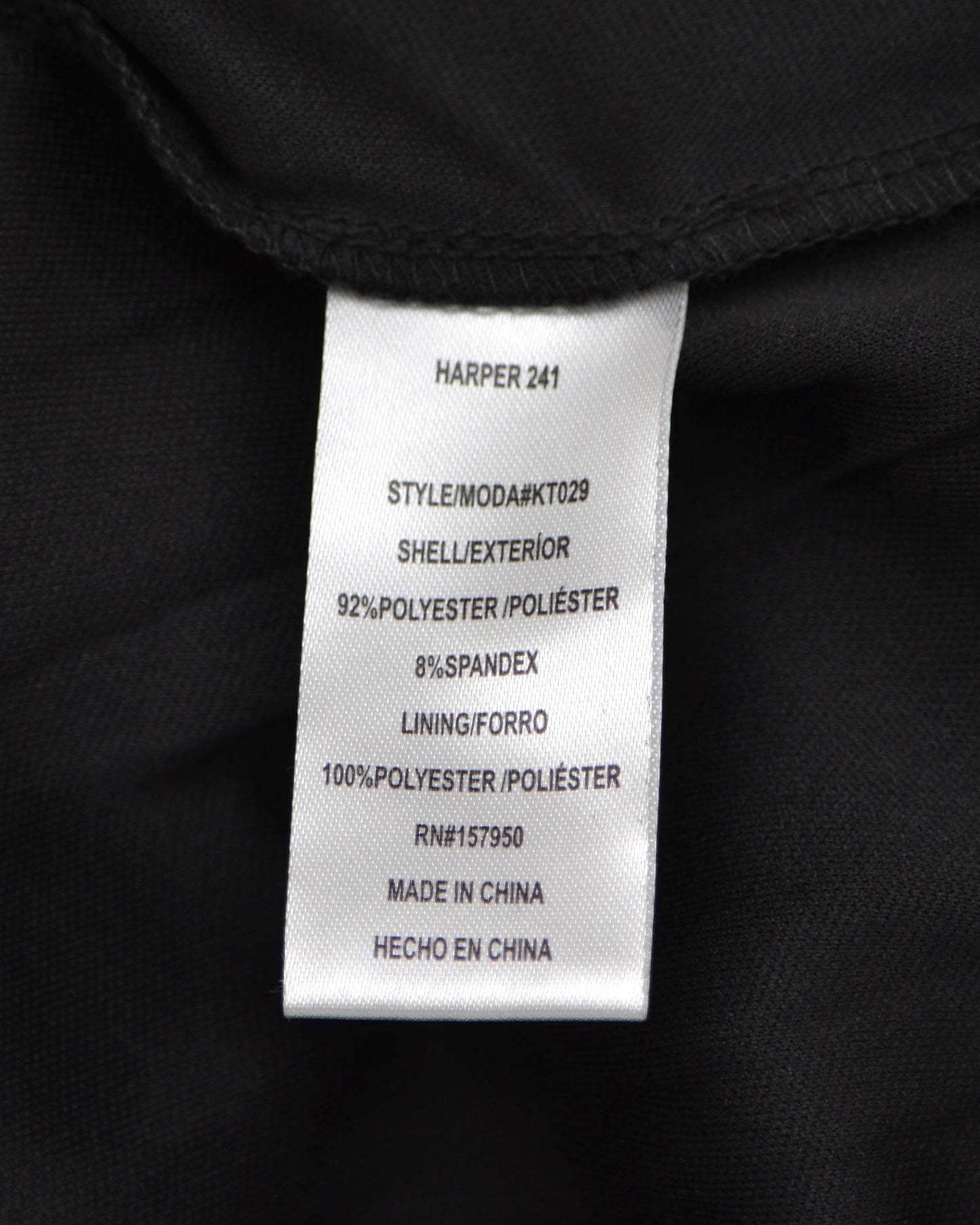 Harper241 Long sleeved sheer blouse