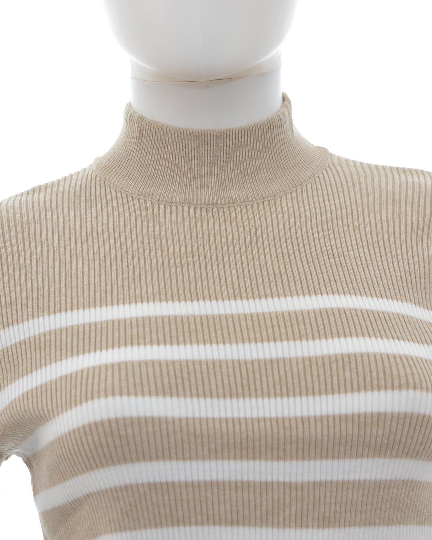 Cielo Women's Ribbed Mock Neck Pullover