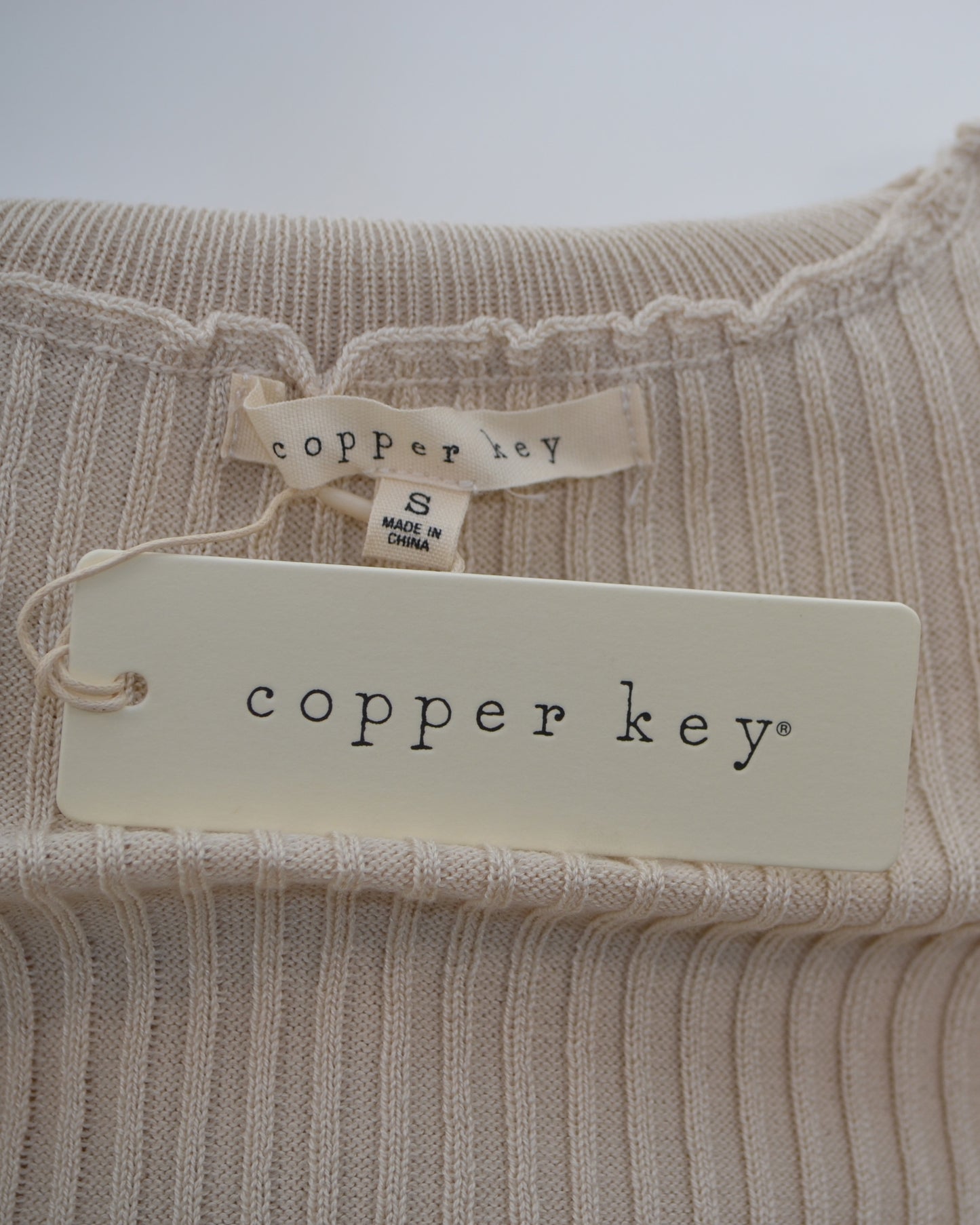 Copper Key basic turtle neck