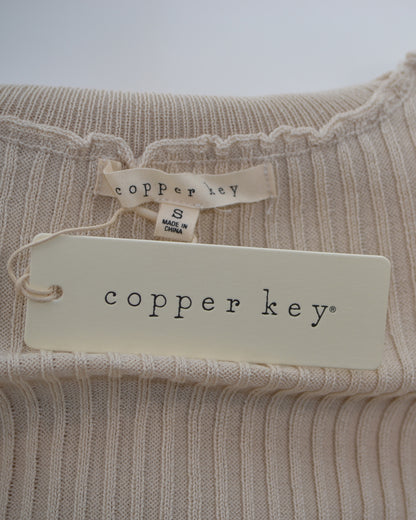 Copper Key basic turtle neck