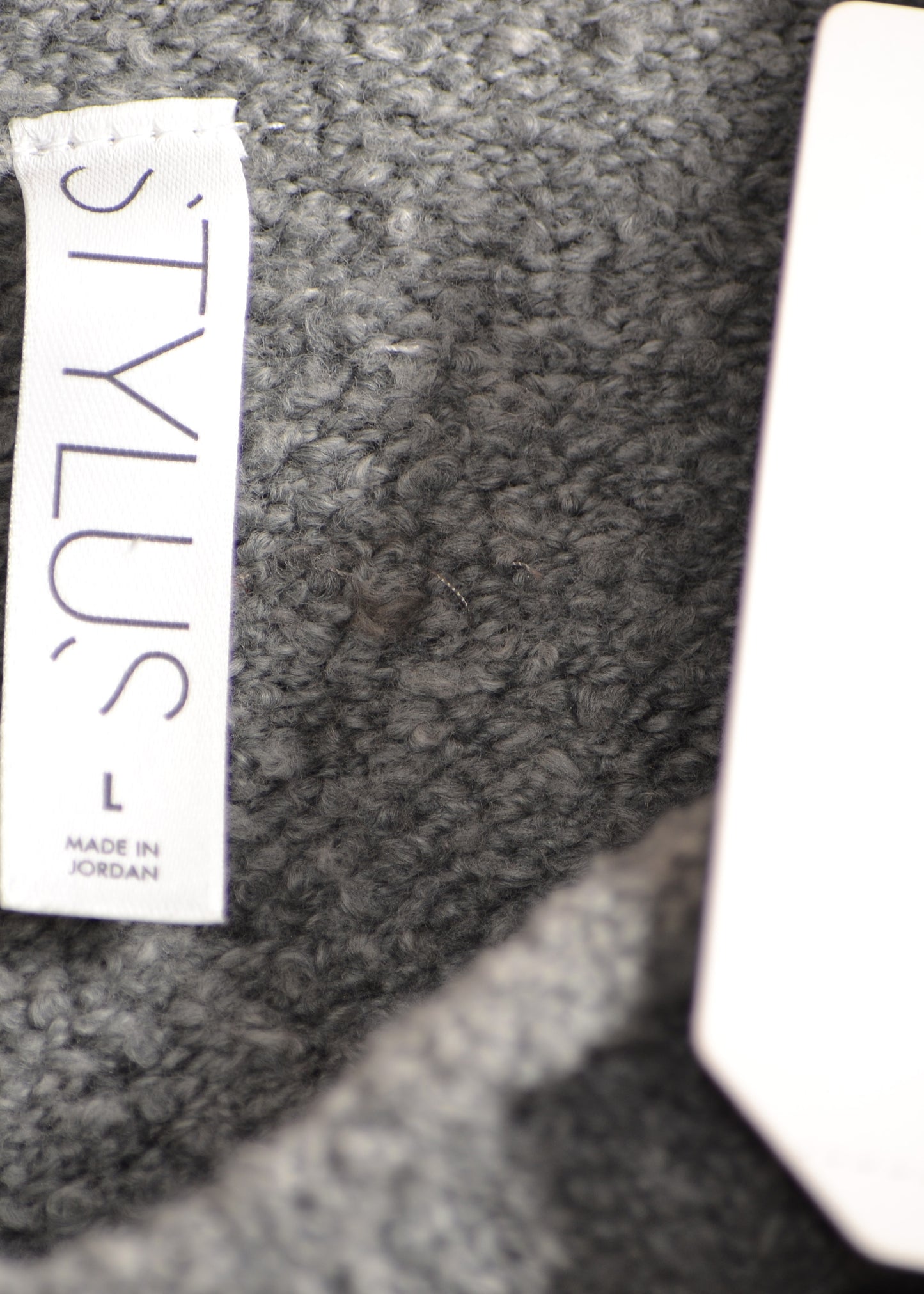 Stylus Gray Sweater - L