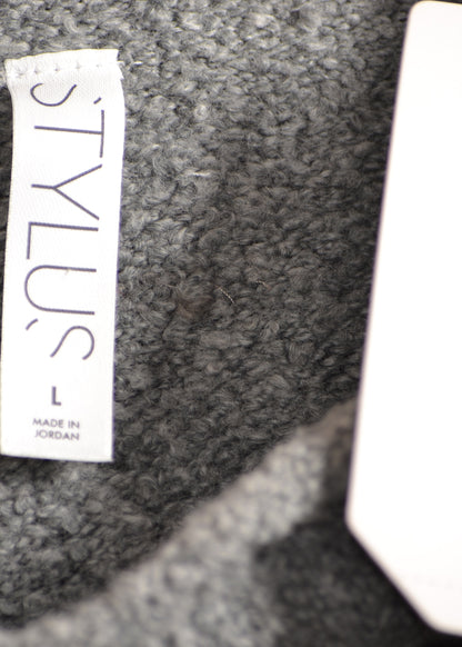 Stylus Gray Sweater - L