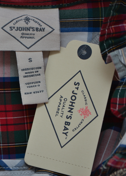 St. John's Bay Plaid Shirt