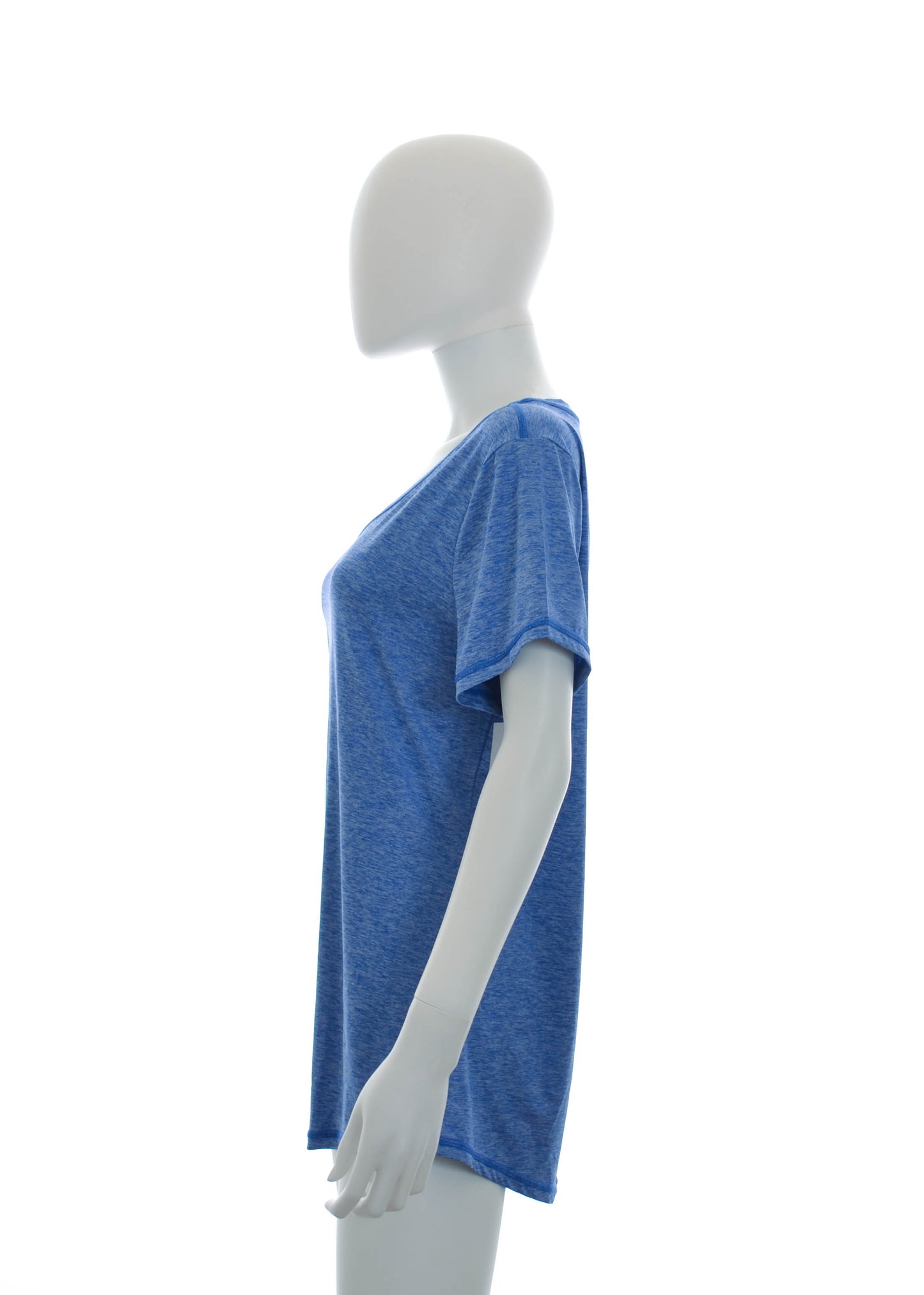 Xersion - L - Vneck Blue Tee