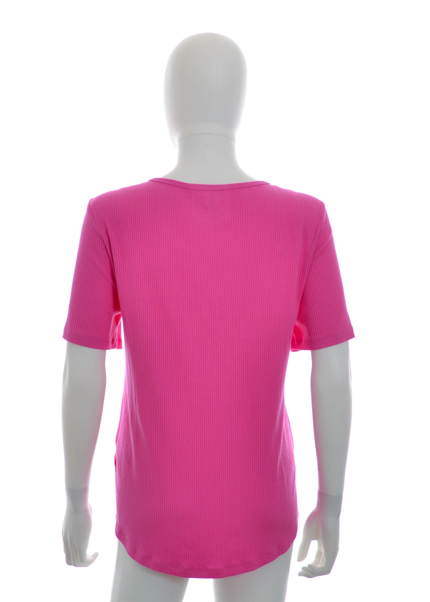 Jenni - XXL - Short Sleeve Pink Top