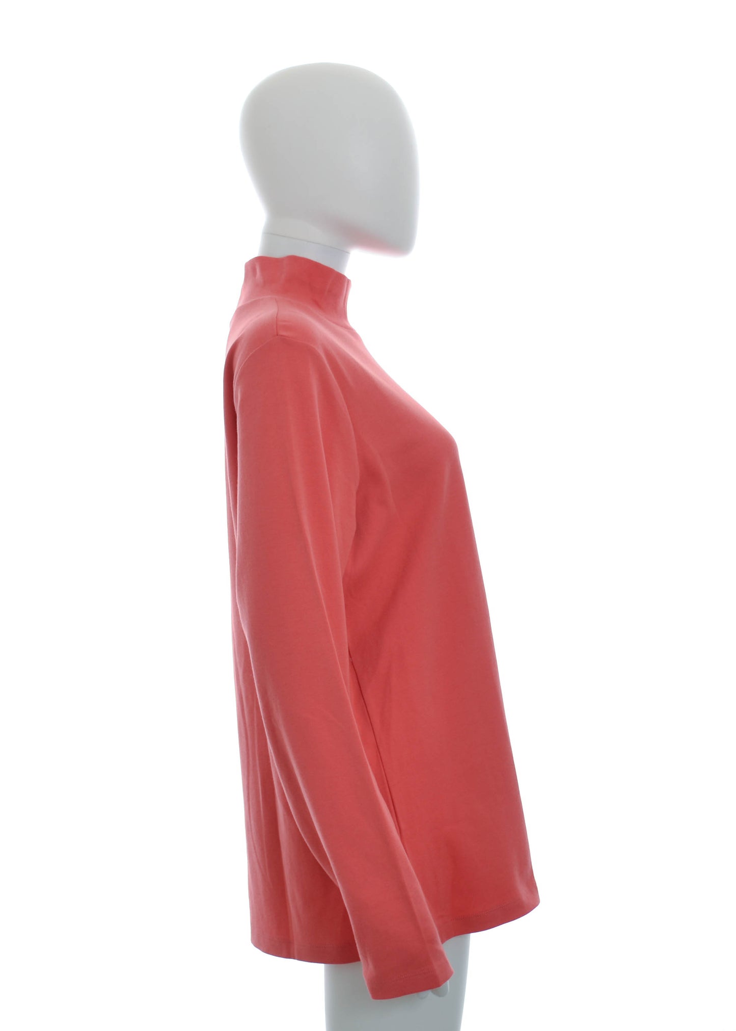 St. John's Bay - XXL - Long Sleeve Coral Essential MockNeck