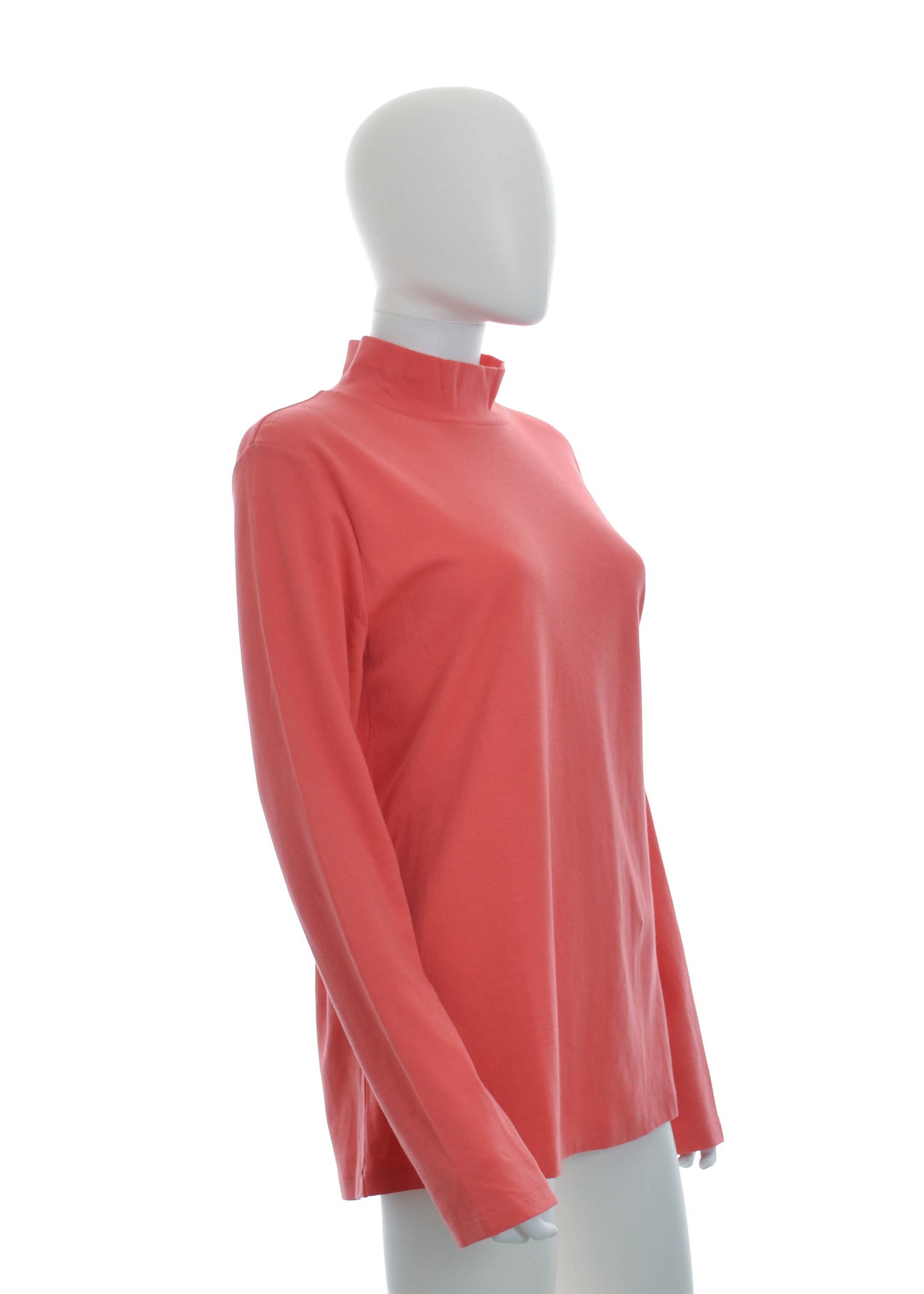 St. John's Bay - XXL - Long Sleeve Coral Essential MockNeck
