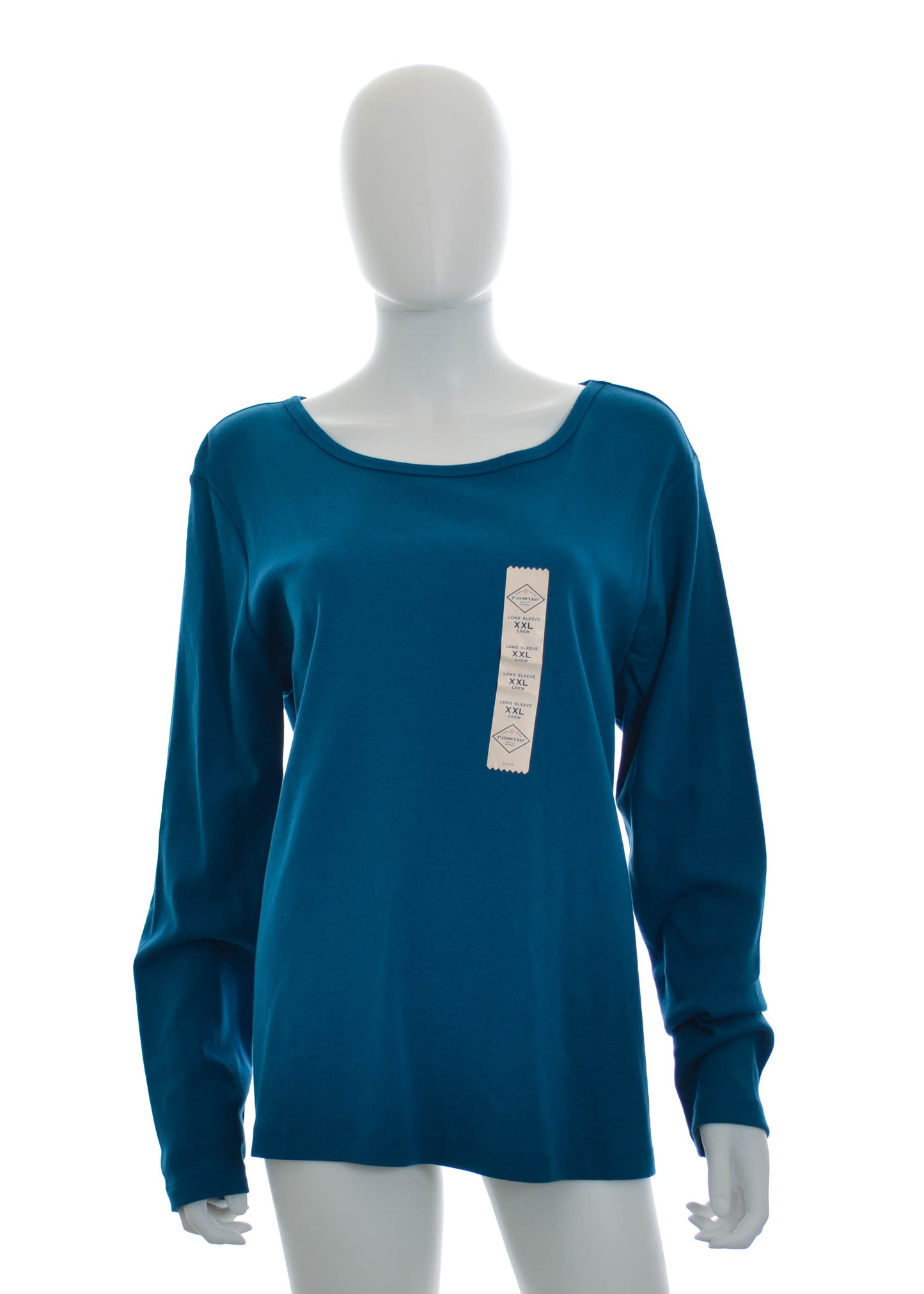 St. John's Bay - XXL - Majestic Blue Essential Tee