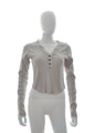 Arizona Pebble Beach Long Sleeve Waffle Knit Shirt