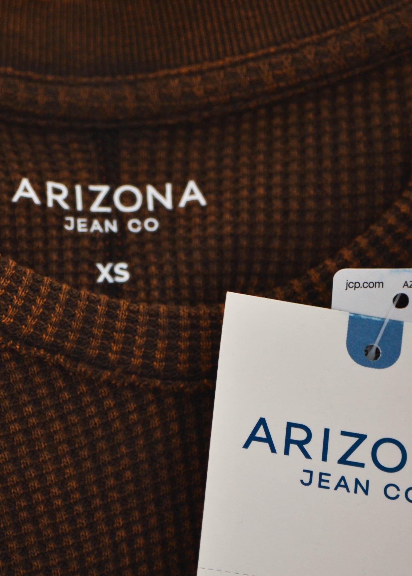 Arizona Chocolate Chip Waffle Cotton Sweatshirt